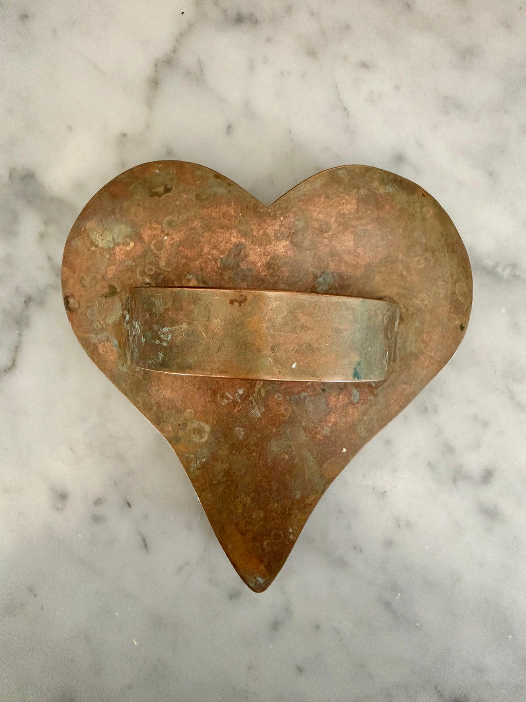 Vintage Michael Bonne Copper Heart Mold